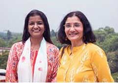 BMMA co-founders Noorjehan Zakia Niaz (L) and Zakia Soman (R)