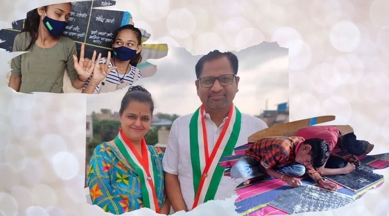 Gyanendra and Monica Purohit