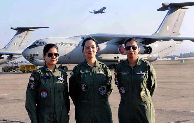 Female pilots in the Indian Air Force
