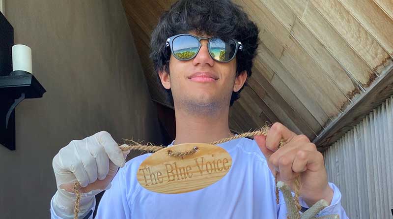 Ishan Kapur of The Blue Voice
