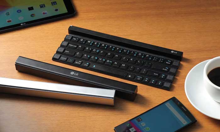 LG's Rolly keyboard