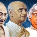 Mahatma Gandhi, Vallabhai Patel, APJ Abdul Kalam