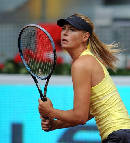 Tennis star Maria Sharapova