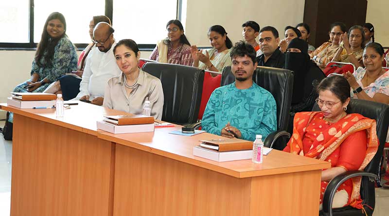 The judges for the final event: (l to r) Mumtaz Syed, Dr Omkar Bhatia and Swati Kapadia