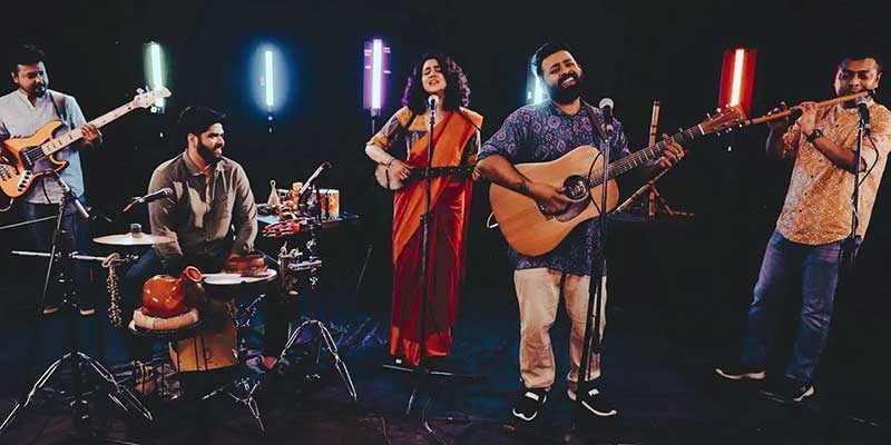 Band members of Music and Poetry Collective
