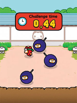 Ninja Spinki Challenges app screenshot