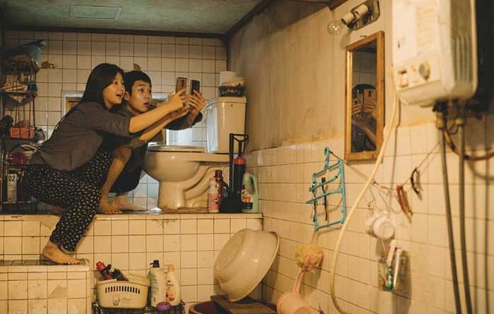 Scene from the movie Parasite