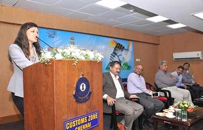 Delivering the keynote address on ‘Integrity: Across Government, Business and Cultures’, at Vigilance Awareness Week 2019, Indian Customs, Chennai Zone