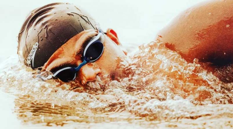 Prabhat Koli swimming