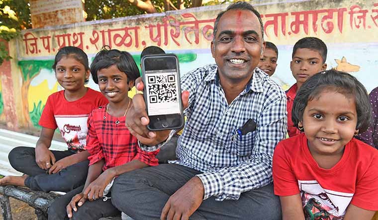 Ranjitsinh Disale, winner of the Global Teacher Prize 2020
