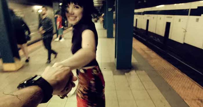 Carly Rae Jepsen's Run Away With Me video screenshot