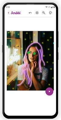 Scribbl animation app screenshot
