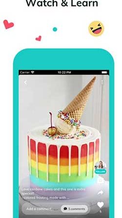 Screenshot of Tangi.co video-making app