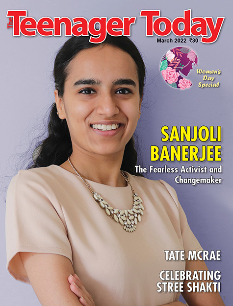 Cover of the March 2022 issue of The Teenager Today