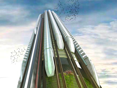 Hyper Speed Vertical Train Hub
