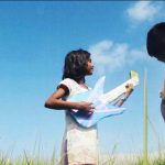 Rima Das (inset) and a scene from the film Village Rockstars