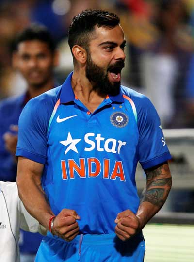 Virat Kohli, captain of the Indian cricket team