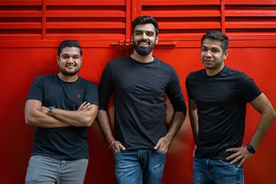 BECO Founders —
(l to r) Anuj Ruia, Akshay Varma and Aditya Ruia