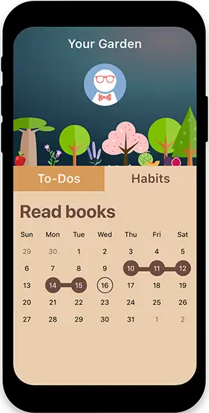 Screenshot of Flora Green Focus app
