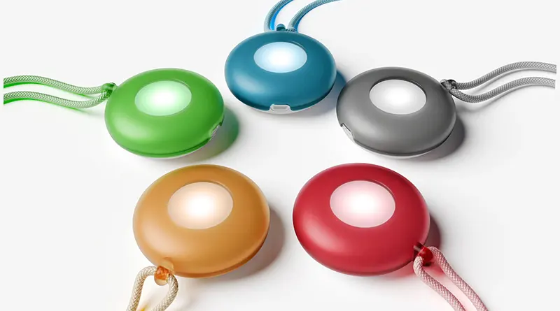 Friend wearable in an array of colours