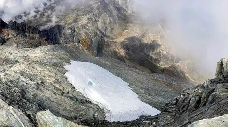 Humboldt Glacier in Venezuela