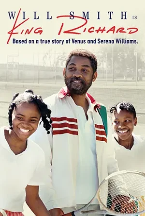 Poster of the movie King Richard starring Will Smith