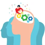 Illustration of a man changing the workings of the human mind
