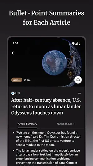 Otherweb AI News screenshot