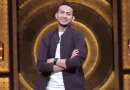 Ritesh Agarwal on the set of Shark Tank
