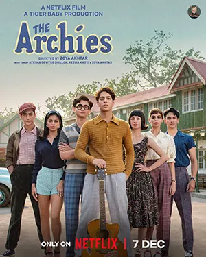 Netflix poster for The Archies