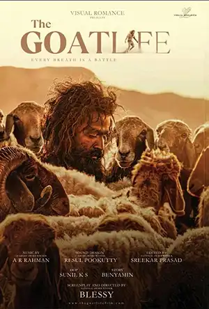 Poster for the movie The Goat Life